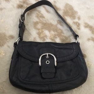 Coach black purse